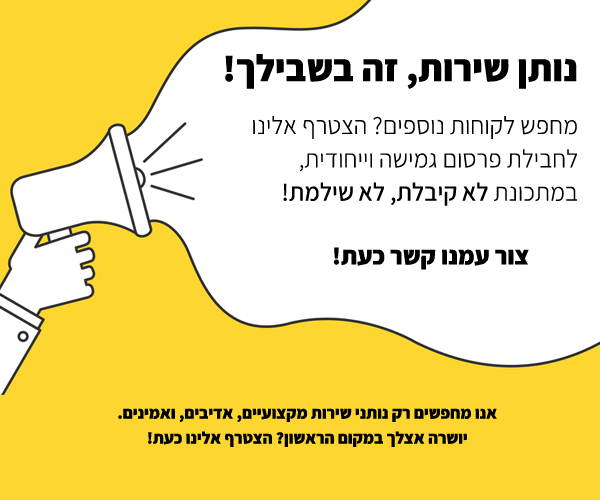 פרסום באתר טכנאים פלוס